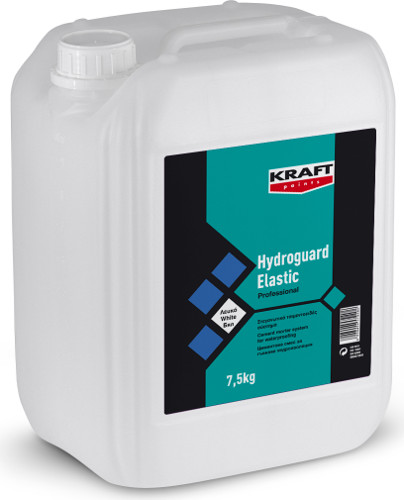 Υγρό πρόσθετο κονιάματος με προστασία UV για το σύστημα στεγάνωσης Kraft Hydroguard One